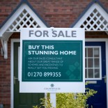 Article thumbnail: NANTWICH, ENGLAND - JUNE 22: A for sale sign is seen outside new houses on a construction development on June 22, 2023 in Nantwich, England. The Bank of England has increased the base rate to 5% today, the highest rate since 2008. (Photo by Christopher Furlong/Getty Images)