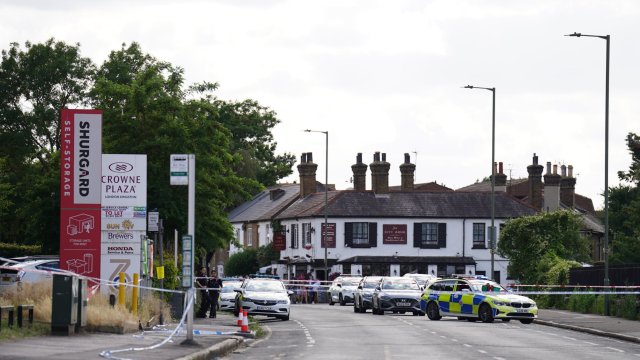 Man arrested on suspicion of attempted murder after double-stabbing at hotel for Afghan refugees