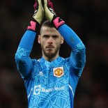 Article thumbnail: MANCHESTER, ENGLAND - MARCH 19: David de Gea of Manchester United applauds the fans at full time during the Emirates FA Cup Quarter Final match between Manchester United and Fulham at Old Trafford on March 19, 2023 in Manchester, England. (Photo by Matthew Ashton - AMA/Getty Images)